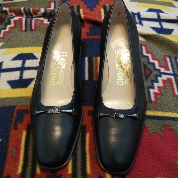 Salvatore Ferragamo Shoes - Black ferragamo Made in Italy leather shoes Salvatore Ferragamo Shoes - Black ferragamo Made in Italy leather shoes